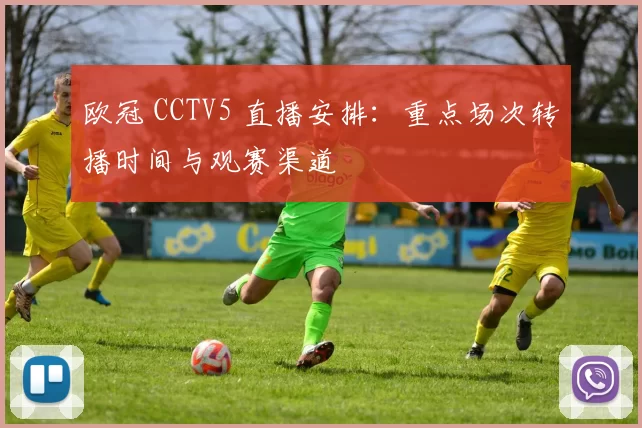 欧冠 CCTV5 直播安排：重点场次转播时间与观赛渠道